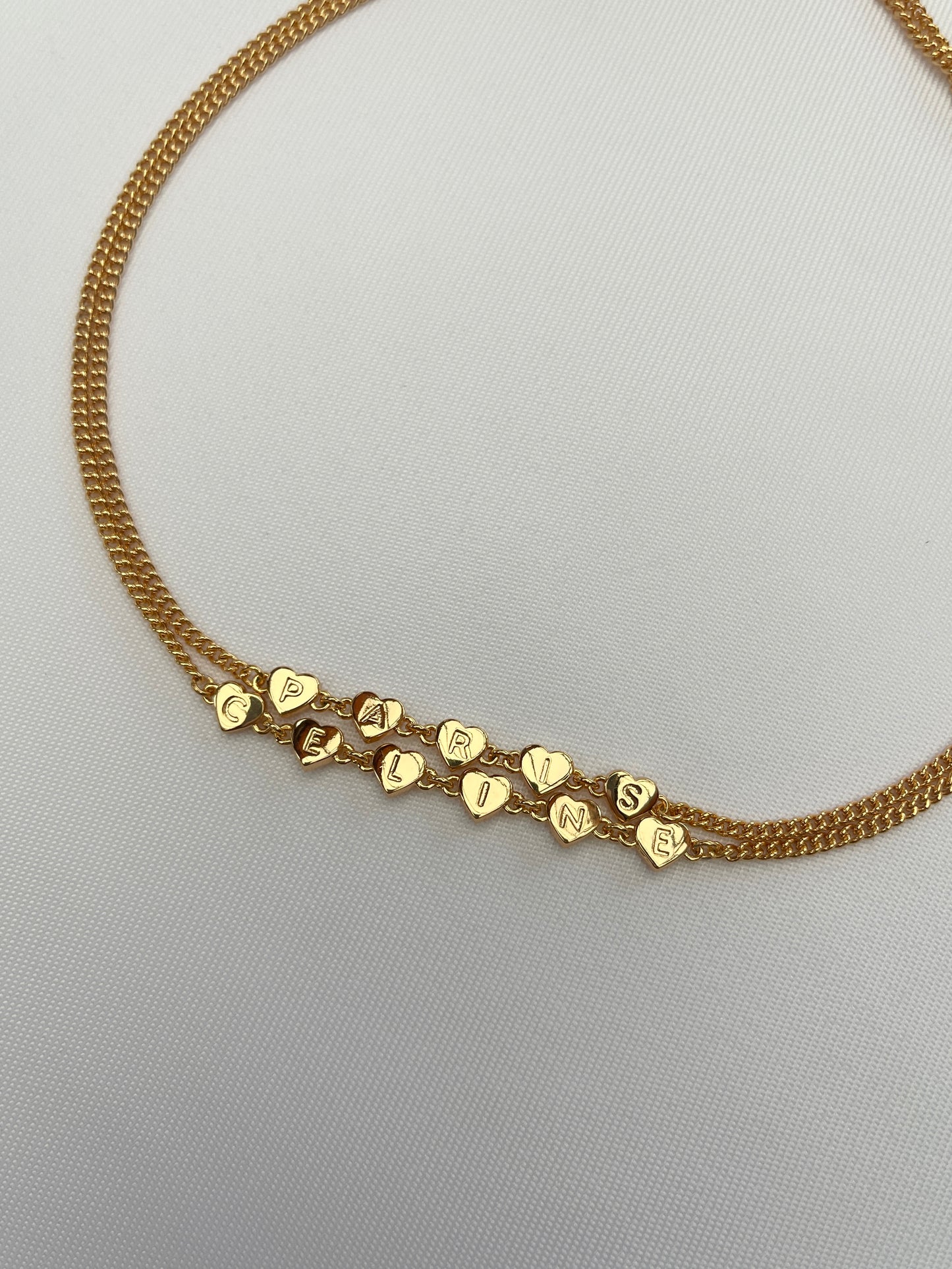 Celine heart necklace