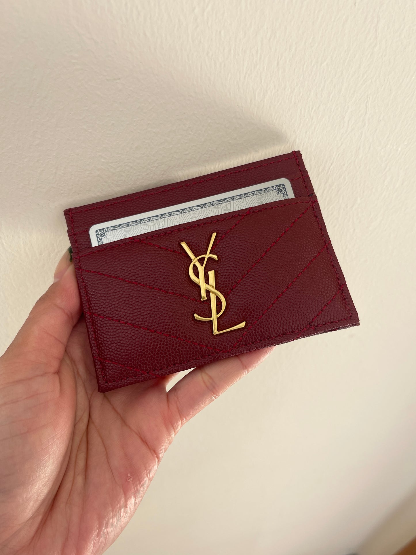 YSL card holder