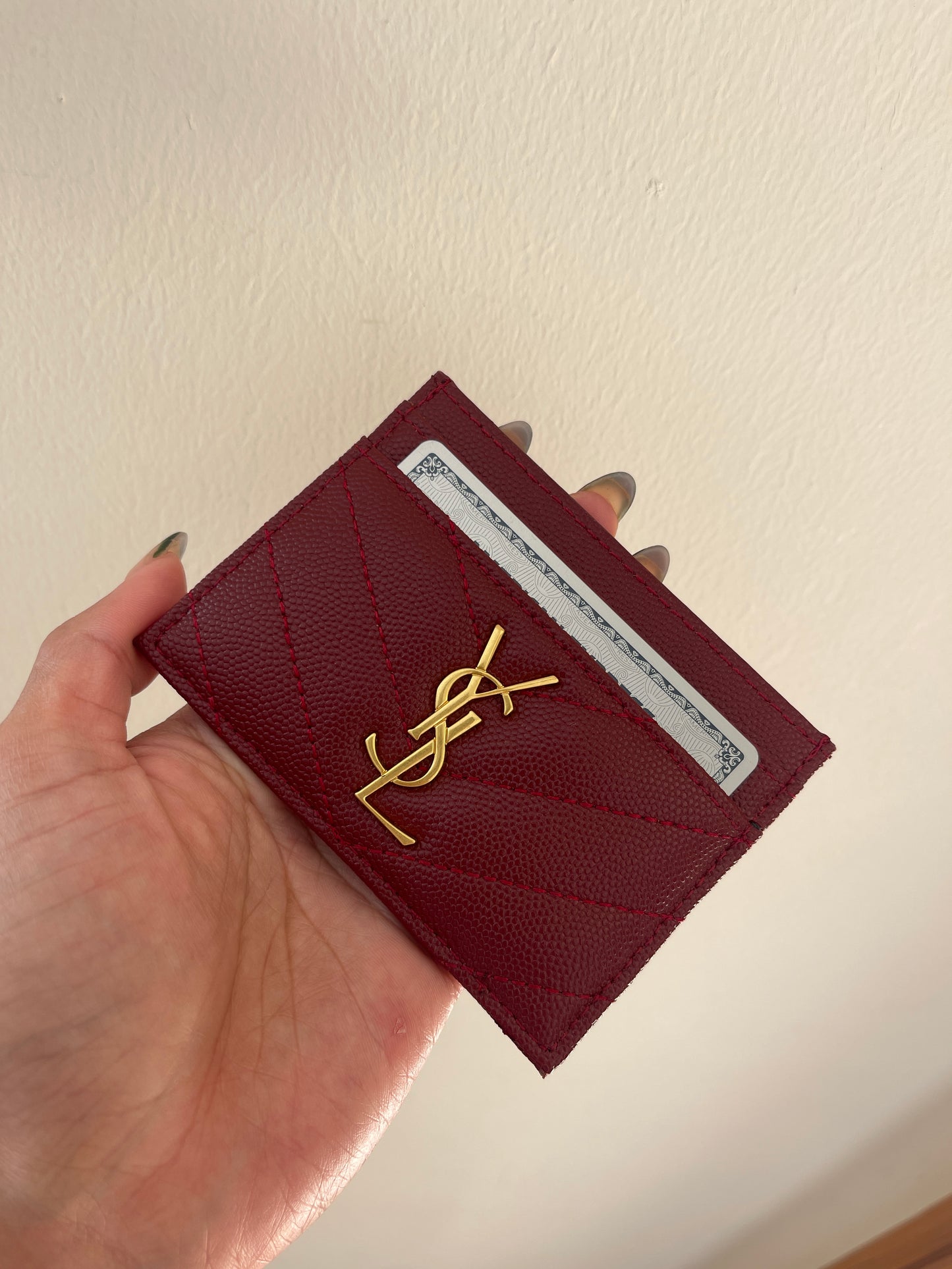 YSL card holder