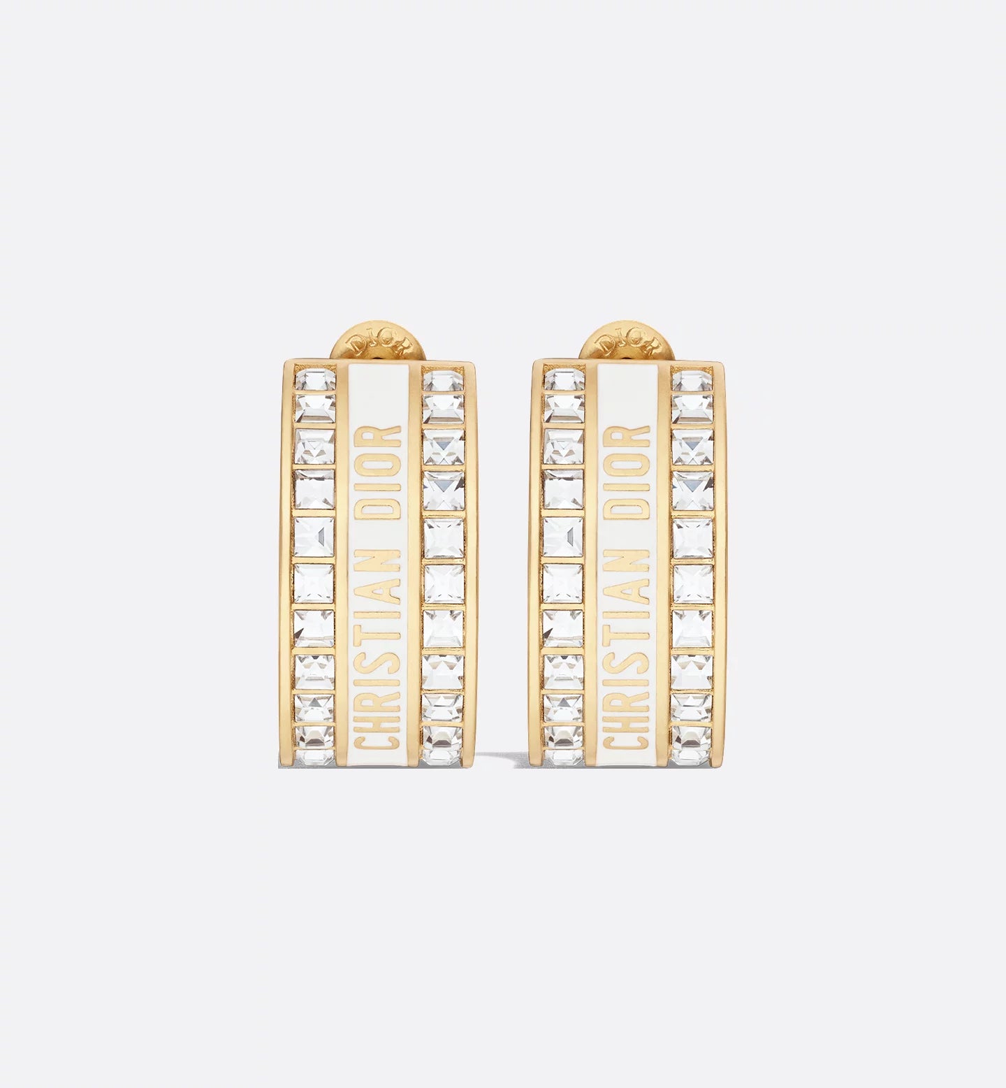 Dior Night Code Hoop Earrings