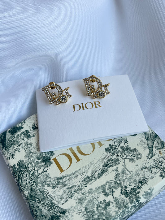 DIOR petite gems earrings