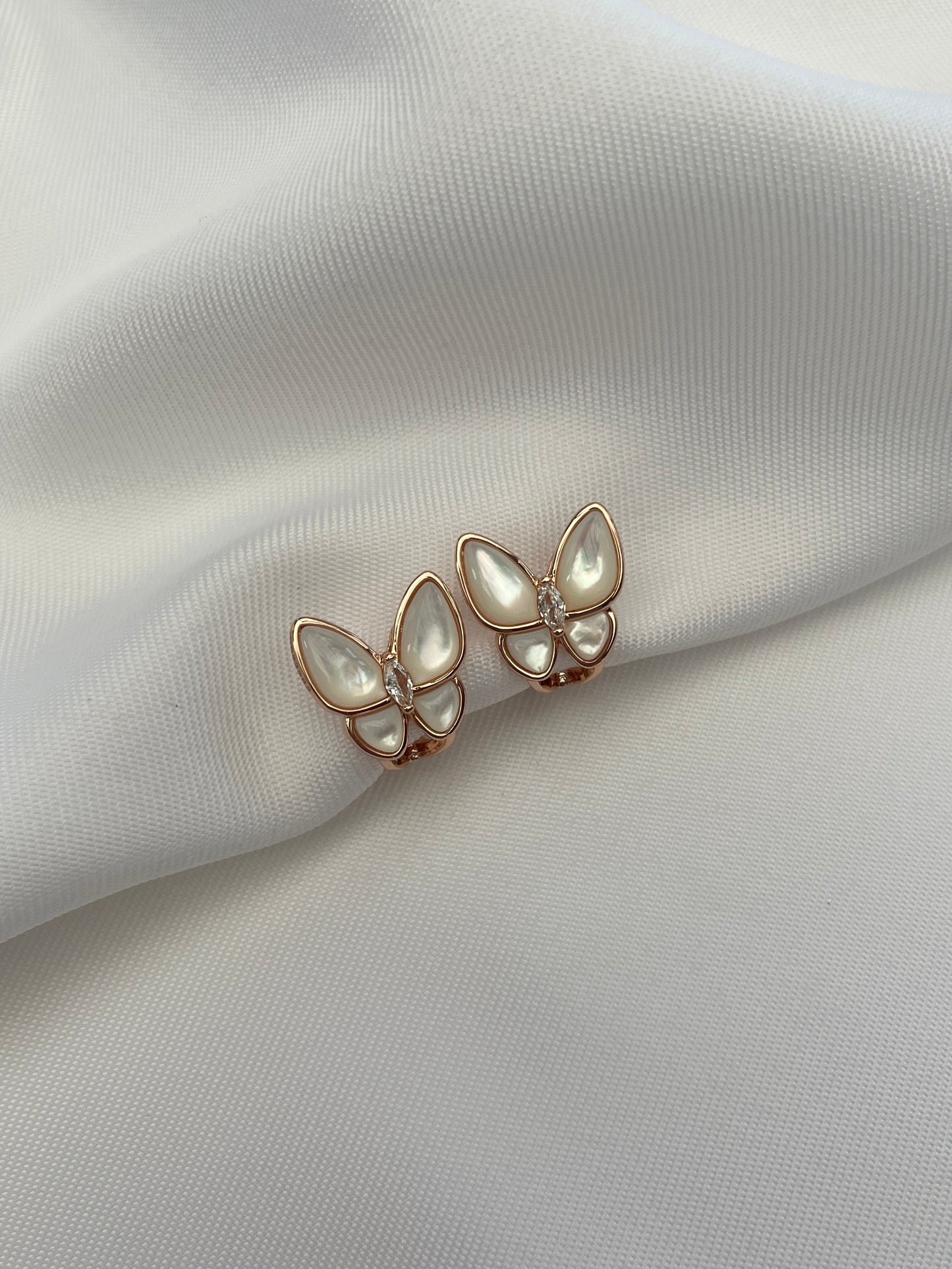 Vca butterfly earrings