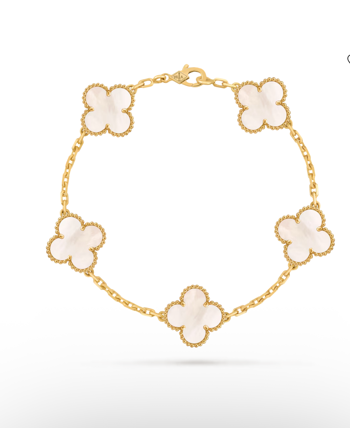 Vca 5 motifs bracelet