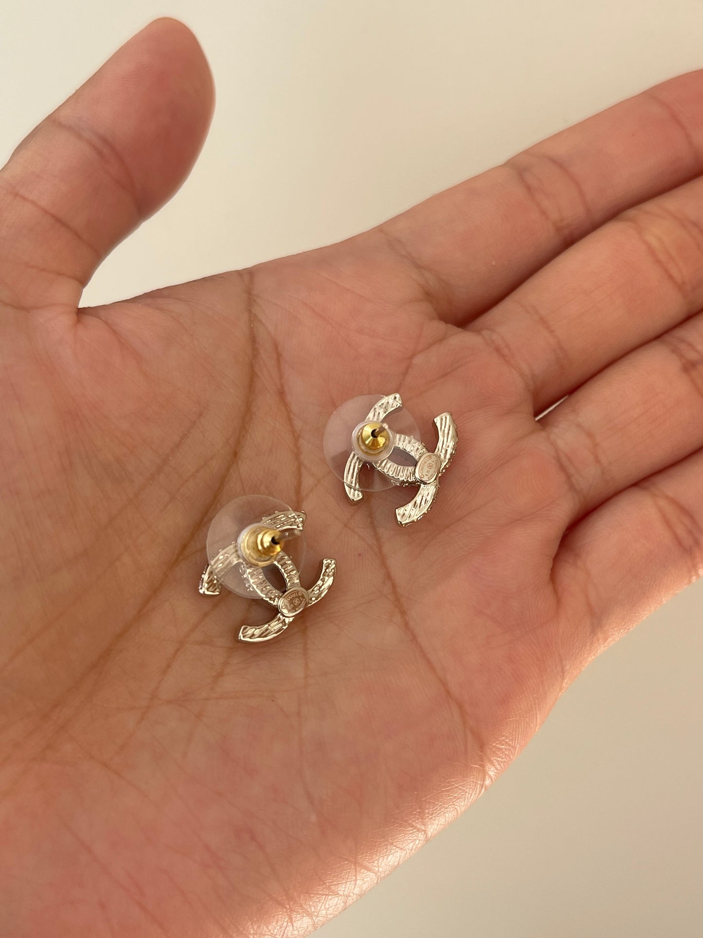 CC logo earrings