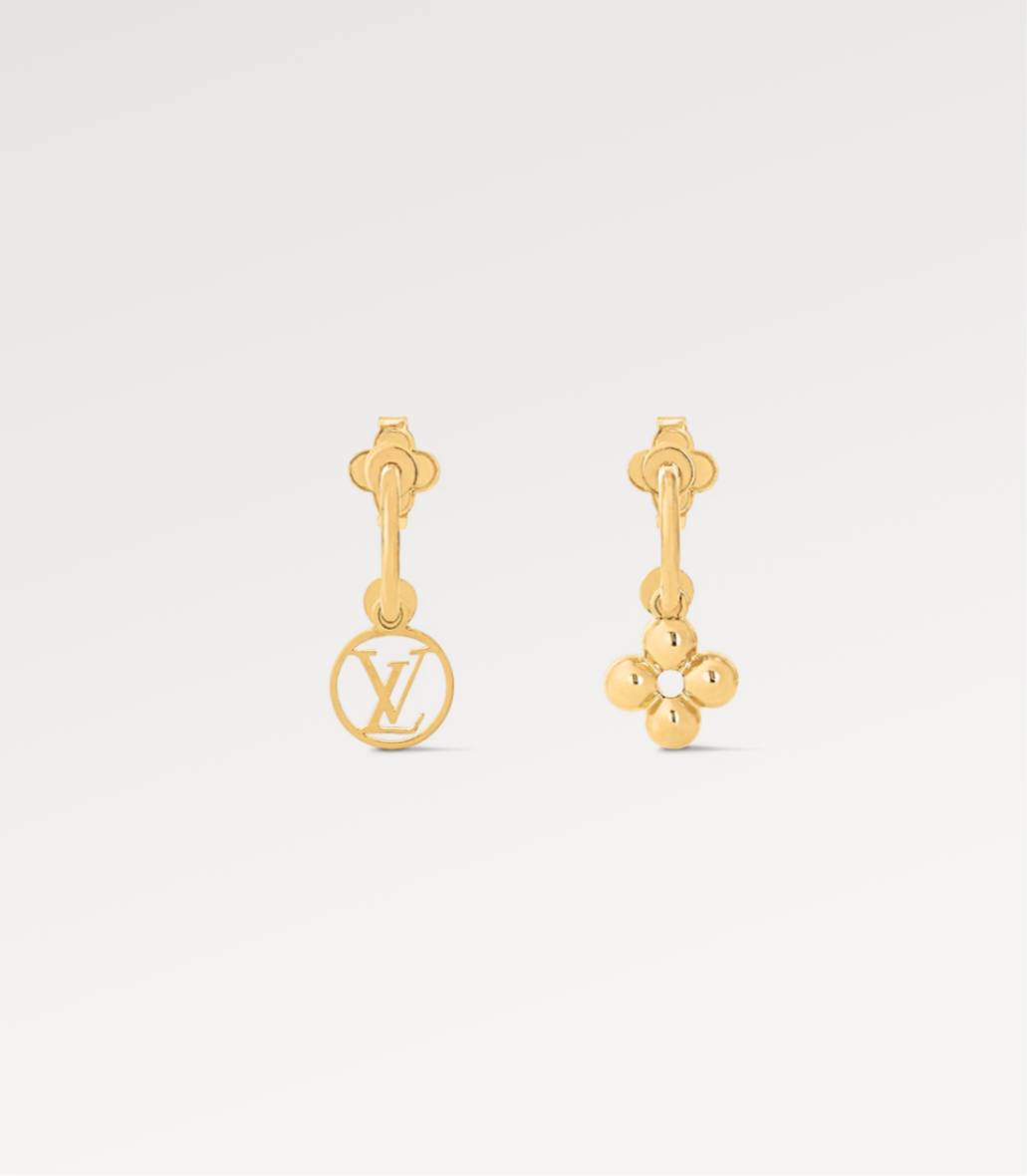 Lv blooming earrings