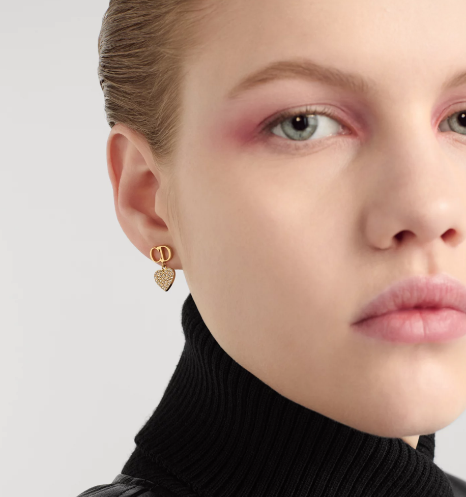 Clair D Lune heart  Earrings