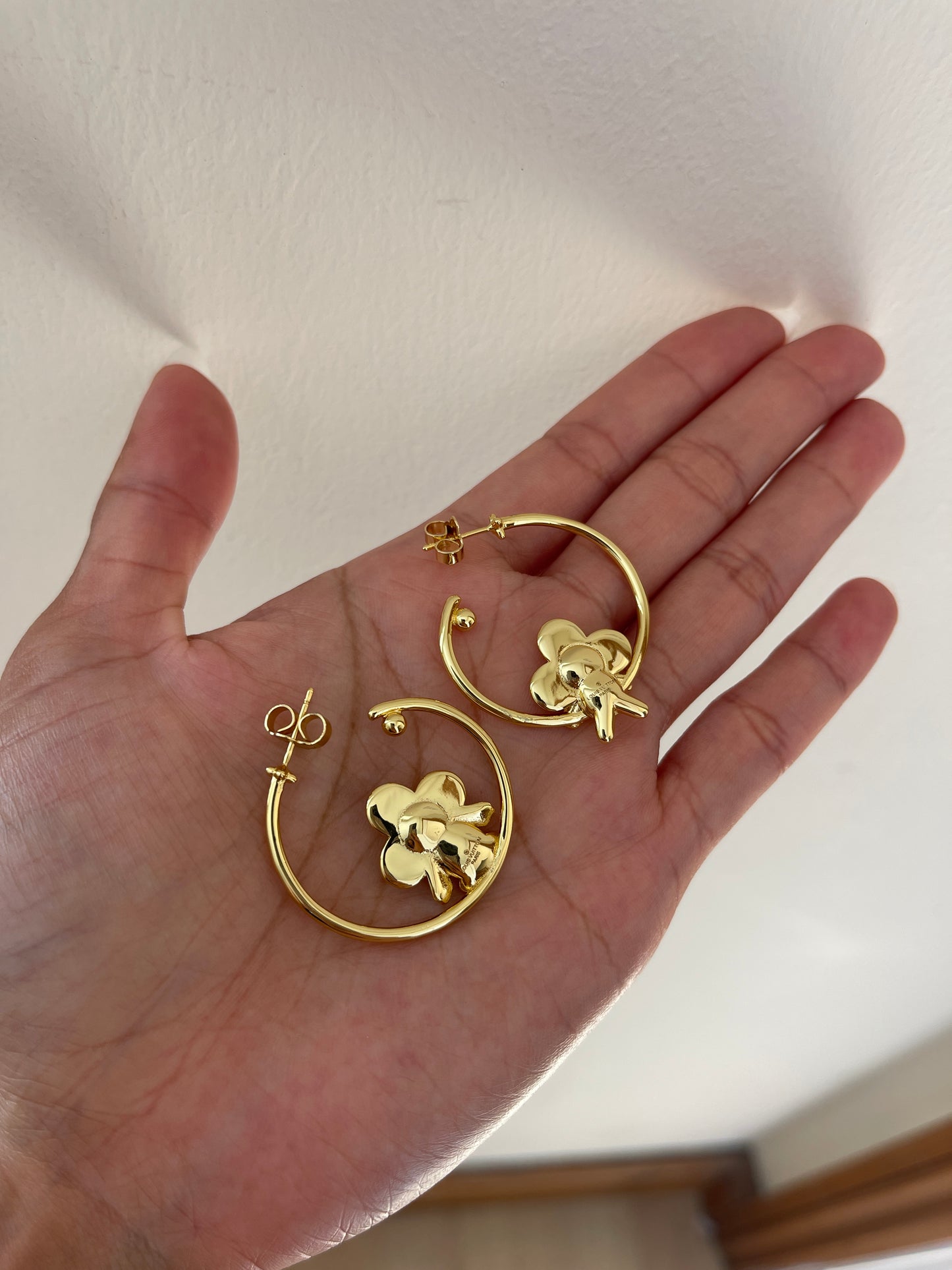Lv new collection hoops earrings