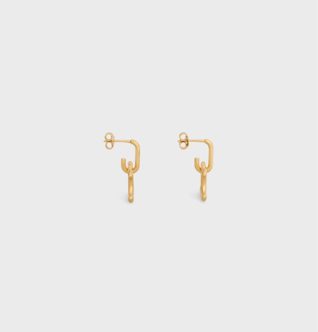 TRIOMPHE LOCK EARRINGS