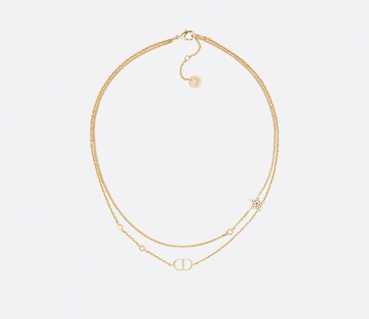 CD petite double necklace