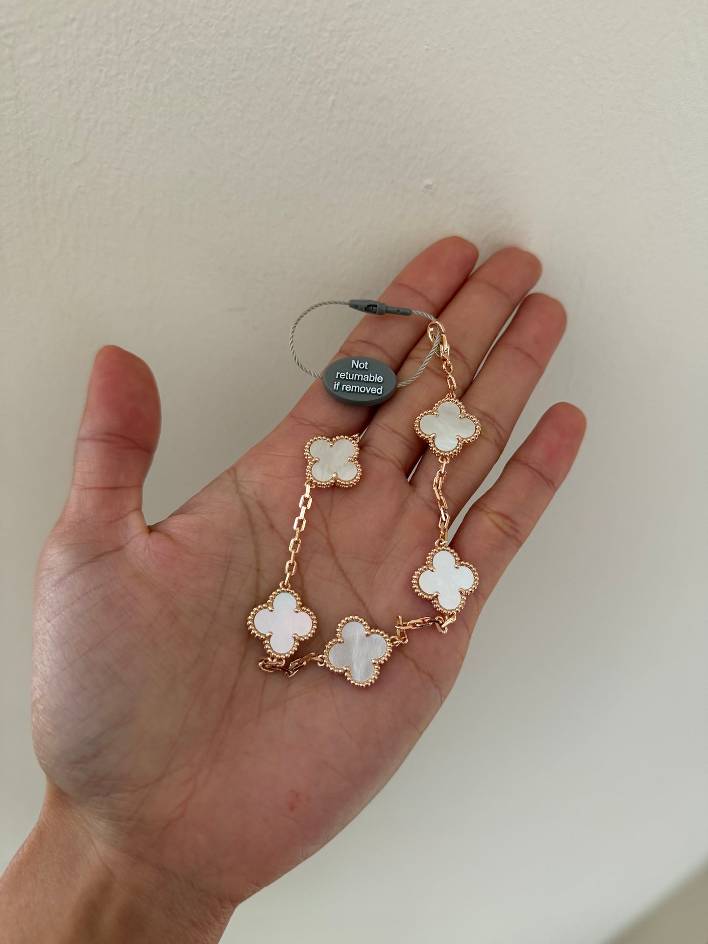 Vca 5 motifs bracelet