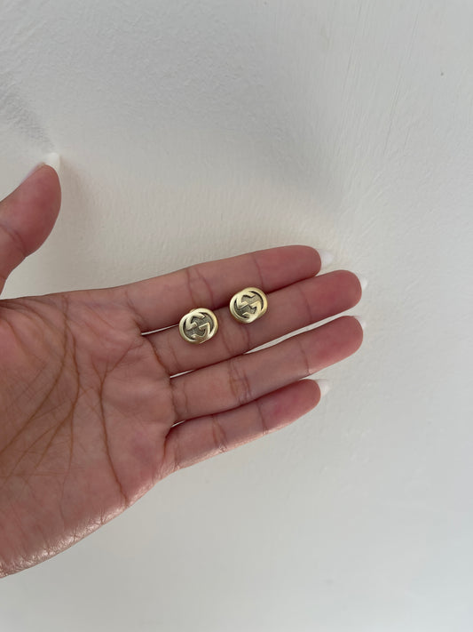 Vintage GG small stud earrings