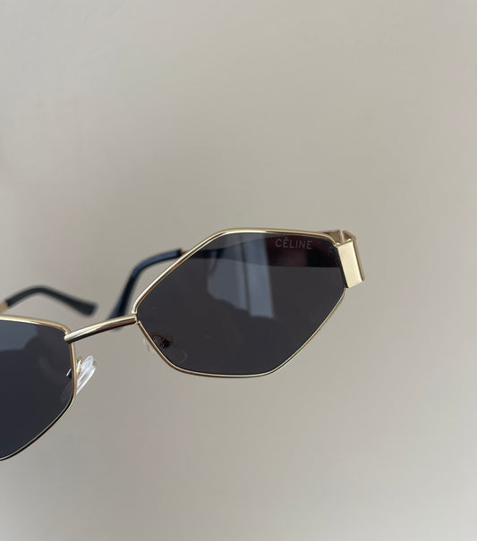Triomphe sunglasses in gold