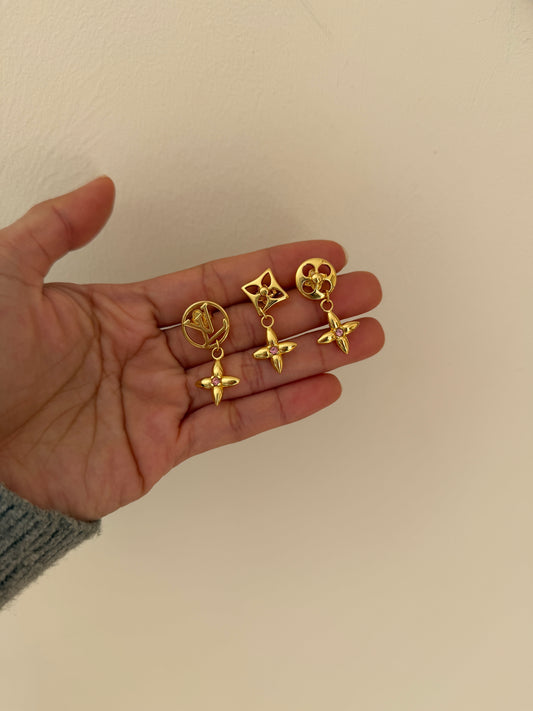 Lv monogram set of 3