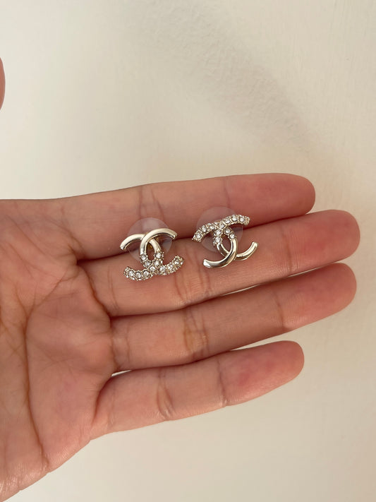 CC logo earrings