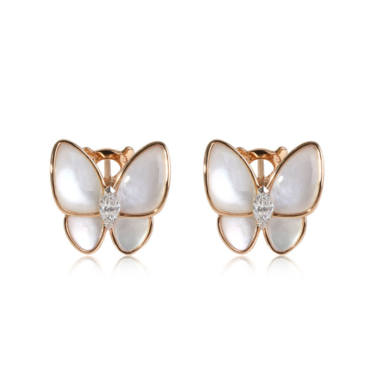 Vca butterfly earrings