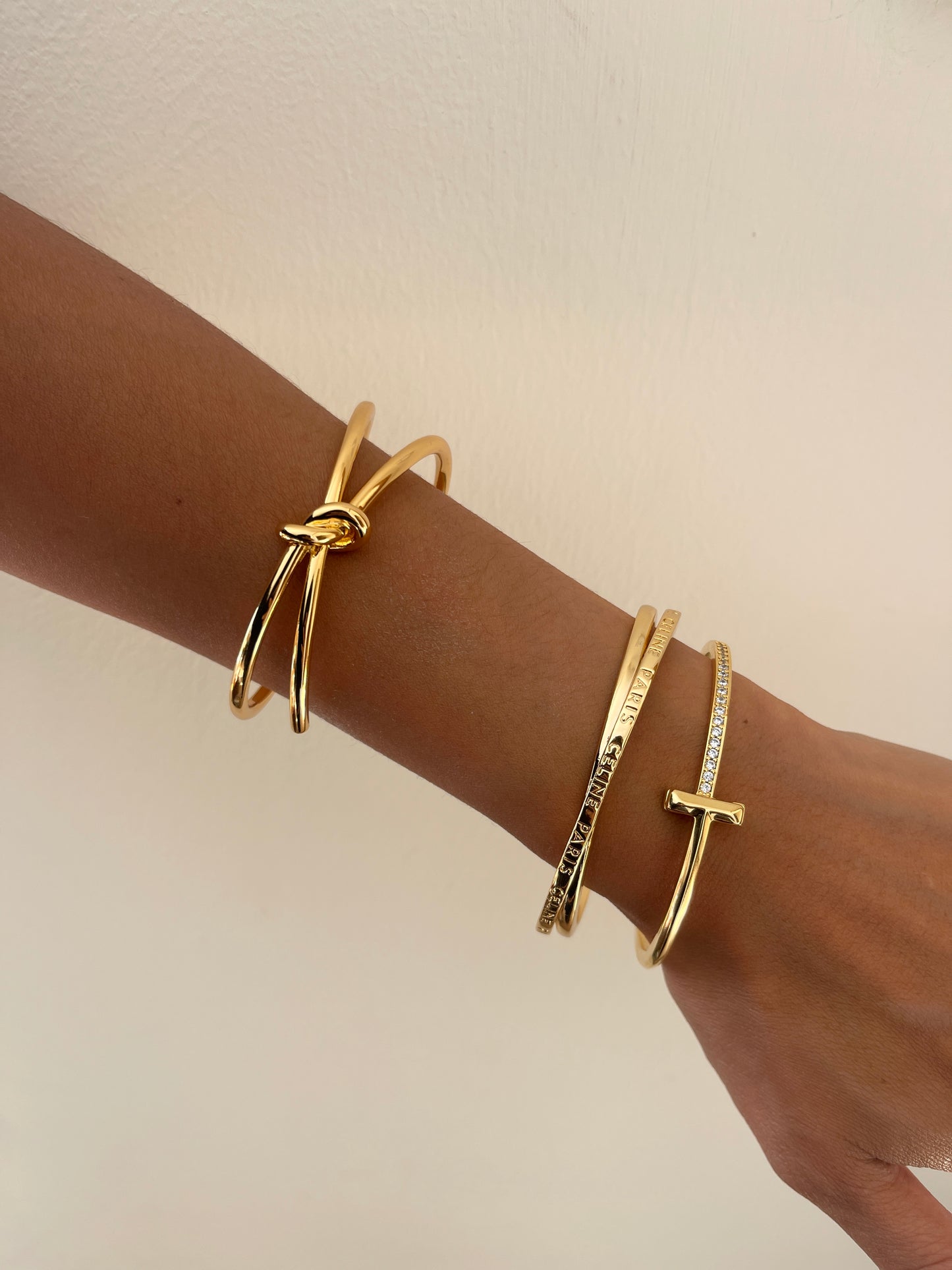 Celine knot cuff