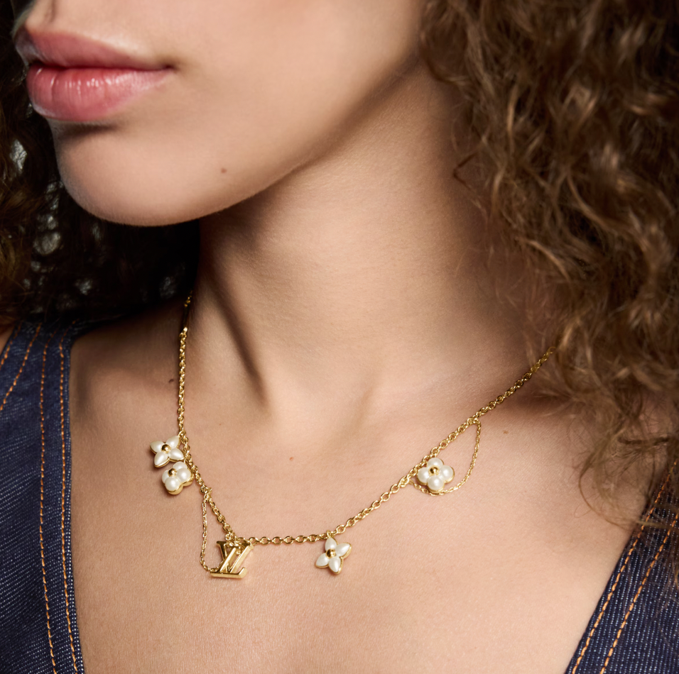 New LV Floragram Necklace